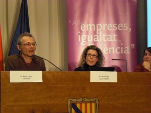 Jordi López (Eticentre) i Xesca Clar (Consorci RIBA)